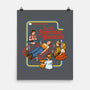 Let's Summon Demons-none matte poster-Steven Rhodes