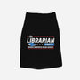 Librarian Party-cat basic pet tank-BootsBoots