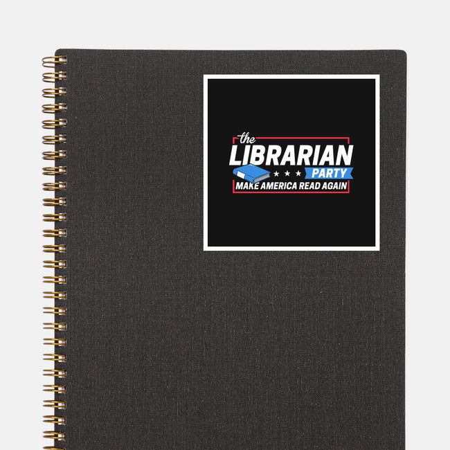 Librarian Party-none glossy sticker-BootsBoots