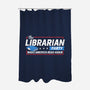 Librarian Party-none polyester shower curtain-BootsBoots
