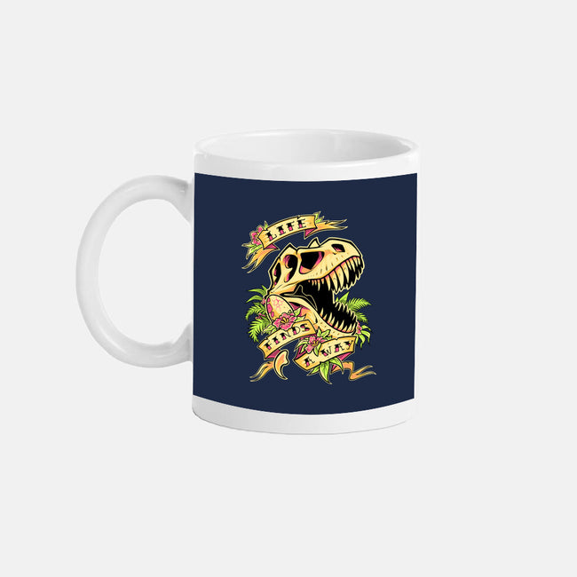 Life Finds a Way-none glossy mug-Squeedge Monster