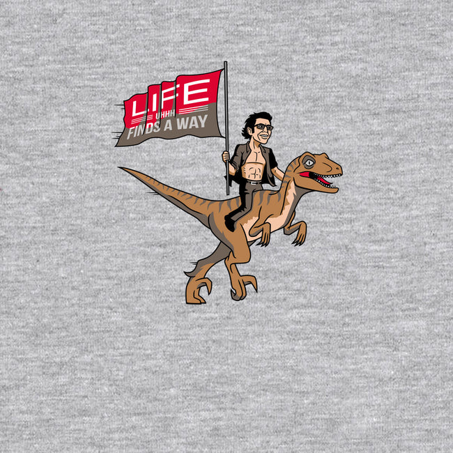 Life Uhhh Finds a Way-mens basic tee-Ben Douglass