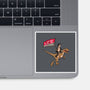 Life Uhhh Finds a Way-none glossy sticker-Ben Douglass
