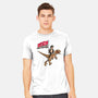 Life Uhhh Finds a Way-mens heavyweight tee-Ben Douglass