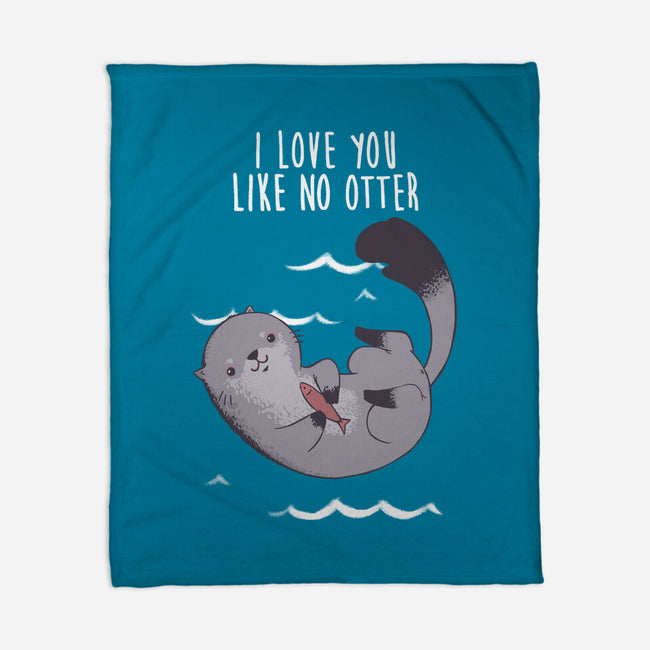 Like no Otter-none fleece blanket-ursulalopez