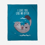Like no Otter-none fleece blanket-ursulalopez