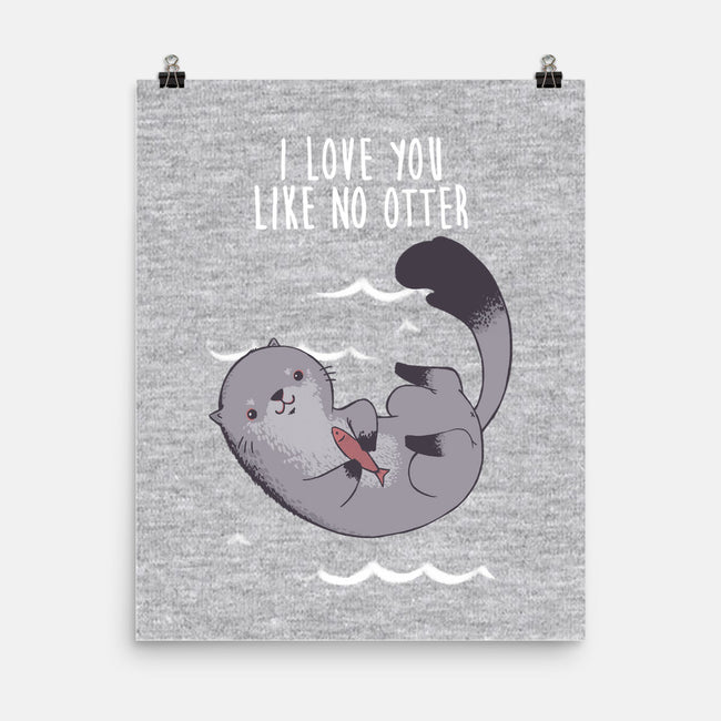 Like no Otter-none matte poster-ursulalopez