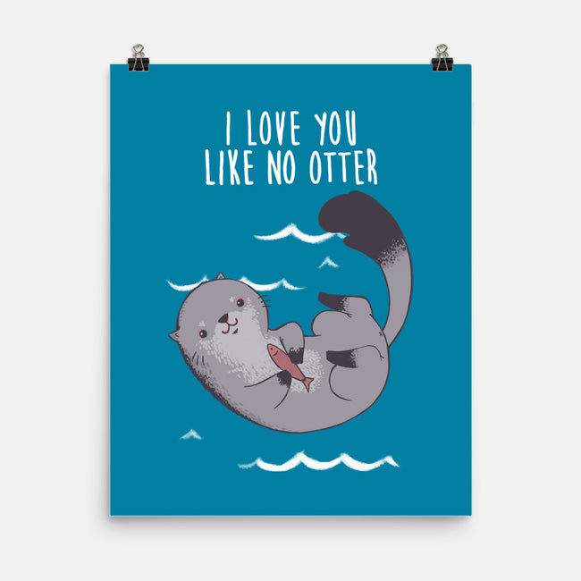 Like no Otter-none matte poster-ursulalopez