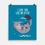 Like no Otter-none matte poster-ursulalopez