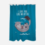 Like no Otter-none polyester shower curtain-ursulalopez