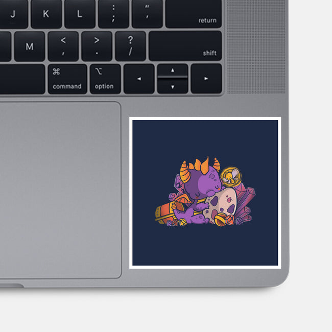 Lil Dragon-none glossy sticker-TaylorRoss1