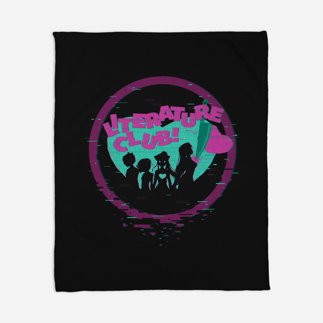 Literature Club-none fleece blanket-Kat_Haynes