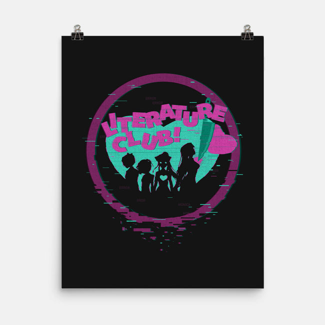 Literature Club-none matte poster-Kat_Haynes