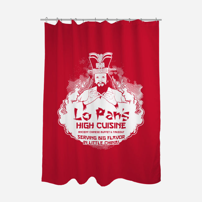 Lo Pan's High Cuisine-none polyester shower curtain-andyhunt
