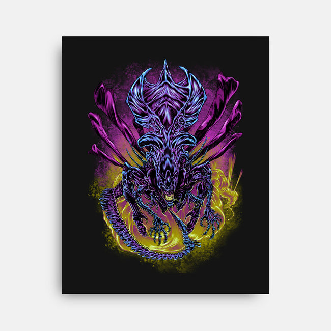 Long Live the Queen-none stretched canvas-BeastPop