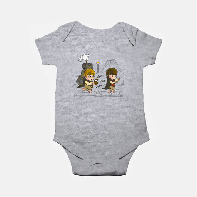 Lord of the Coconuts-baby basic onesie-IdeasConPatatas