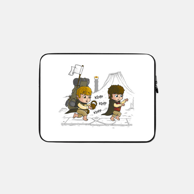 Lord of the Coconuts-none zippered laptop sleeve-IdeasConPatatas