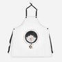Lotus-unisex kitchen apron-againstbound