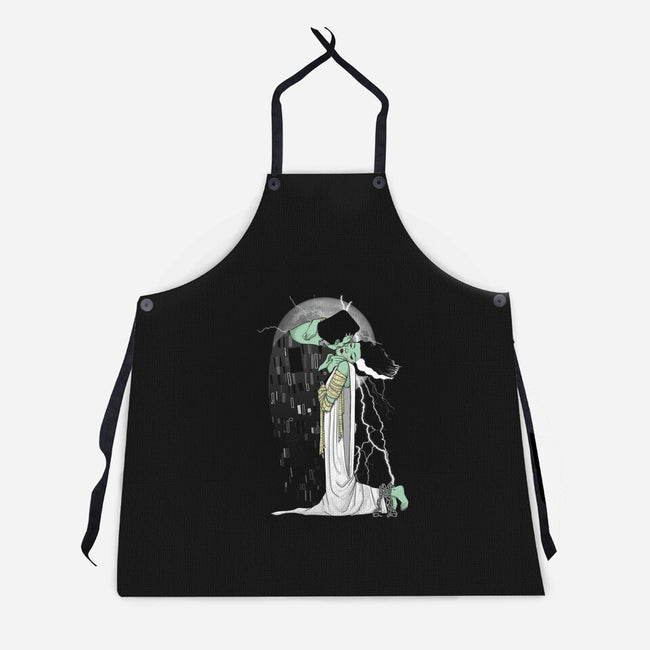 Love Beyond Death-unisex kitchen apron-ursulalopez