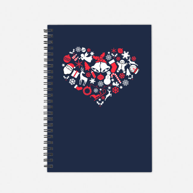 Love Christmas-none dot grid notebook-neverbluetshirts