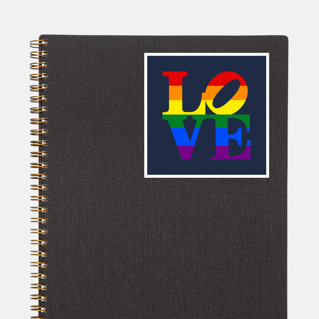 Love Equality-none glossy sticker-geekchic_tees