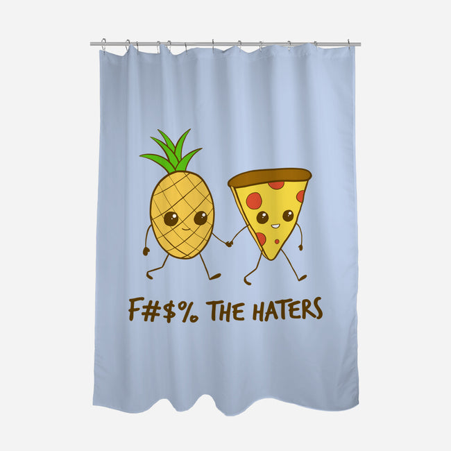 Love is Love-none polyester shower curtain-dudey300