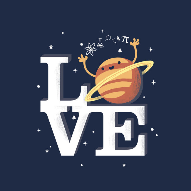 Love Science-none polyester shower curtain-BlancaVidal