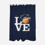 Love Science-none polyester shower curtain-BlancaVidal
