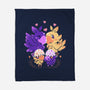 Loving Choco Family-none fleece blanket-TechraNova