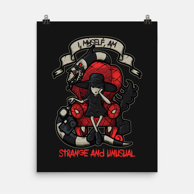 Lydia the Strange-none matte poster-Letter_Q