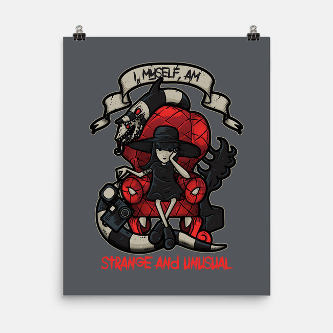 Lydia the Strange-none matte poster-Letter_Q