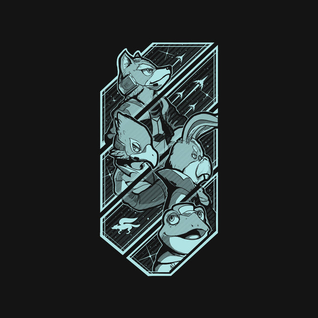 Lylatian Defenders-none removable cover w insert throw pillow-Tchuk