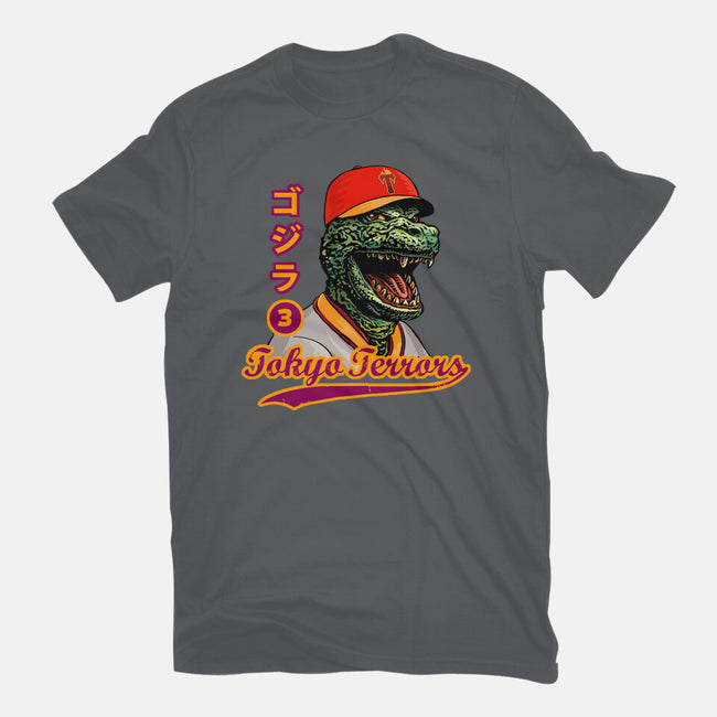 Kaiju Baseball-mens premium tee-ChetArt