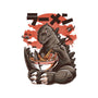 Kaiju Ramen-womens racerback tank-ilustrata