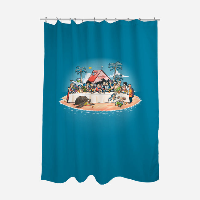 Kame Dinner-none polyester shower curtain-trheewood