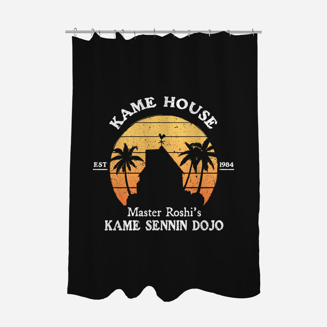 Kame House-none polyester shower curtain-LiRoVi