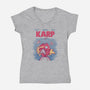 KARP-womens v-neck tee-yumie