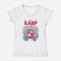 KARP-womens v-neck tee-yumie