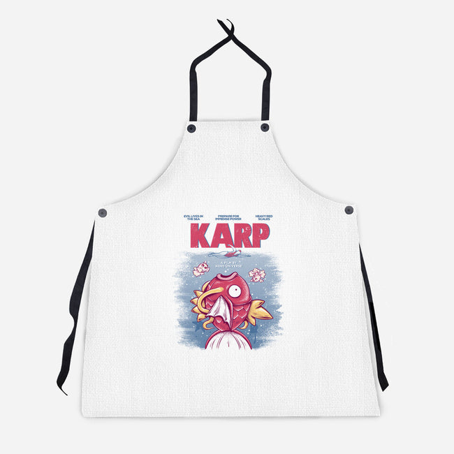 KARP-unisex kitchen apron-yumie