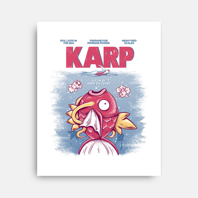 KARP-none stretched canvas-yumie