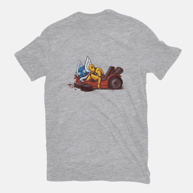 Kart Crash-unisex basic tee-Naolito