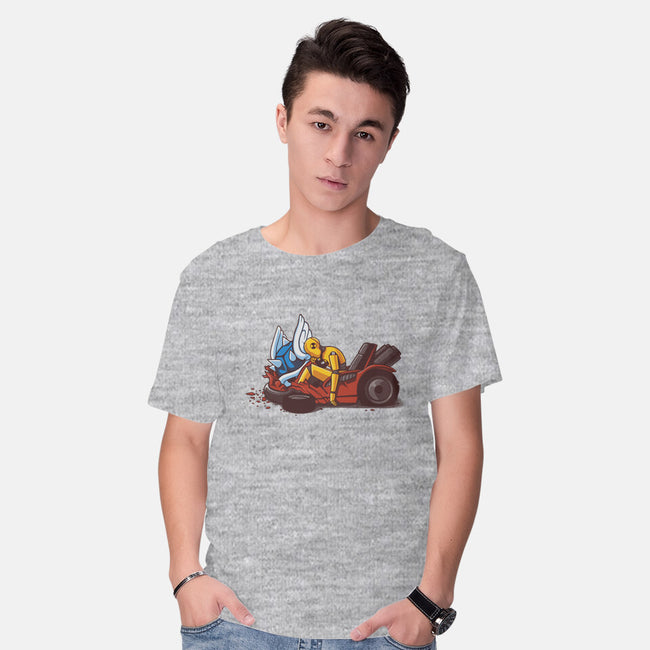 Kart Crash-mens basic tee-Naolito