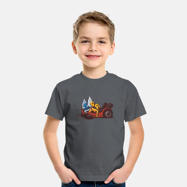 Kart Crash-youth basic tee-Naolito