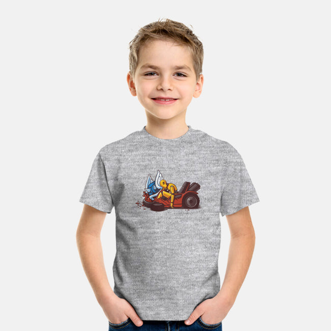 Kart Crash-youth basic tee-Naolito