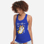 Kawaii Corgi-womens racerback tank-vp021
