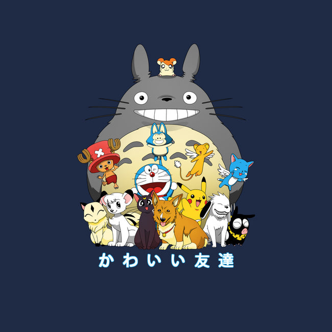 Kawaii Friends-youth crew neck sweatshirt-batang 9tees