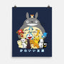 Kawaii Friends-none matte poster-batang 9tees