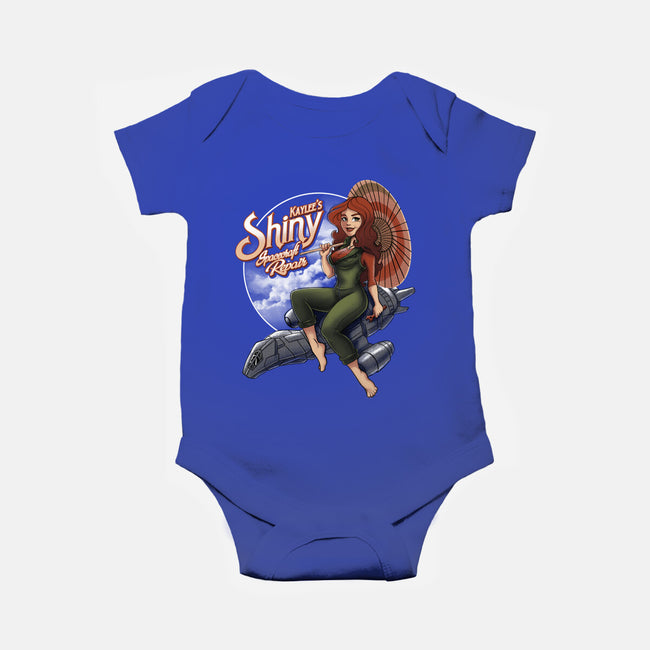 Kaylee's Spacecraft Repair-baby basic onesie-Bamboota