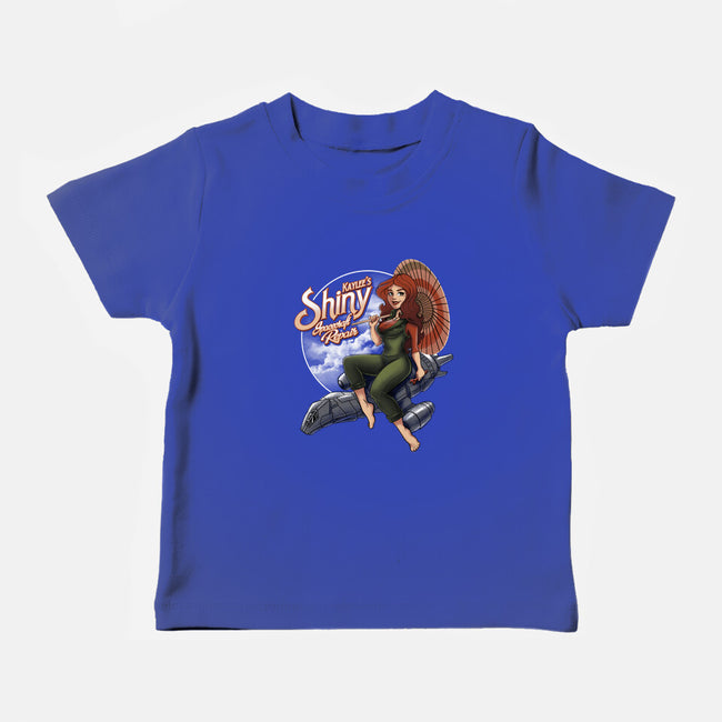 Kaylee's Spacecraft Repair-baby basic tee-Bamboota