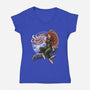 Kaylee's Spacecraft Repair-womens v-neck tee-Bamboota